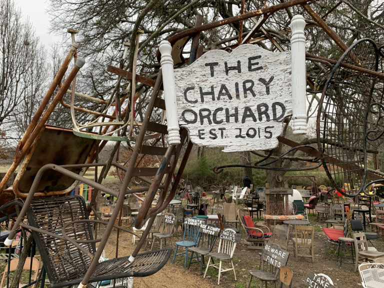 The Texas Bucket List The Chairy Orchard in Denton