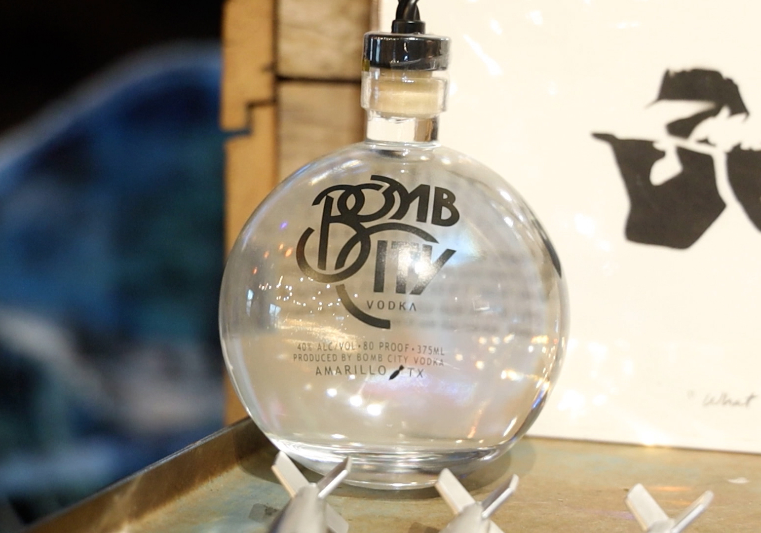 The Texas Bucket List Bomb City Vodka in Amarillo