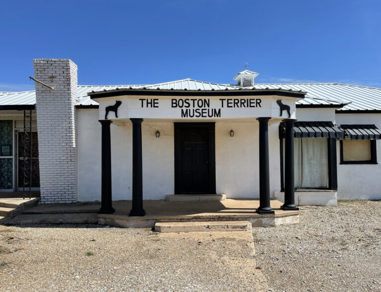 The Texas Bucket List Boston Terrier Museum in Floydada