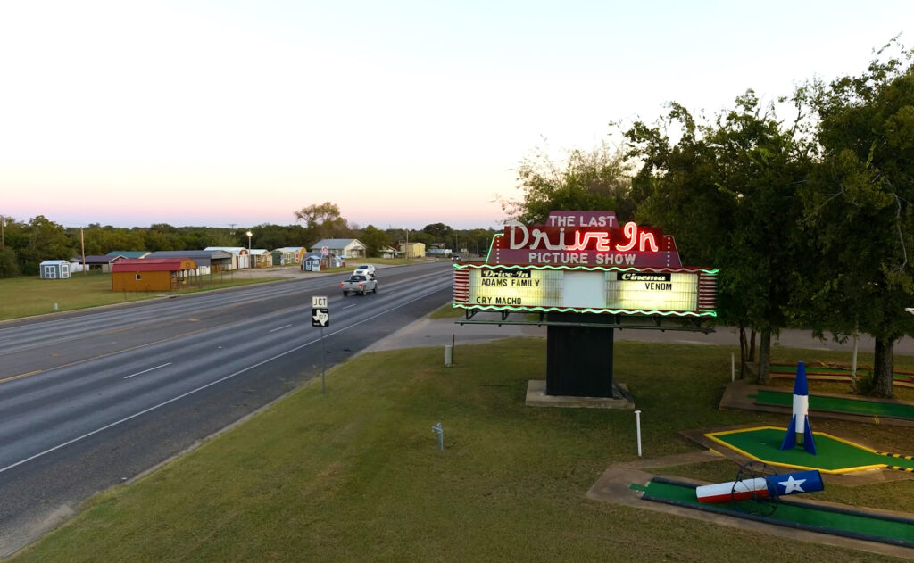 The Texas Bucket List The Last DriveIn Picture Show in Gatesville
