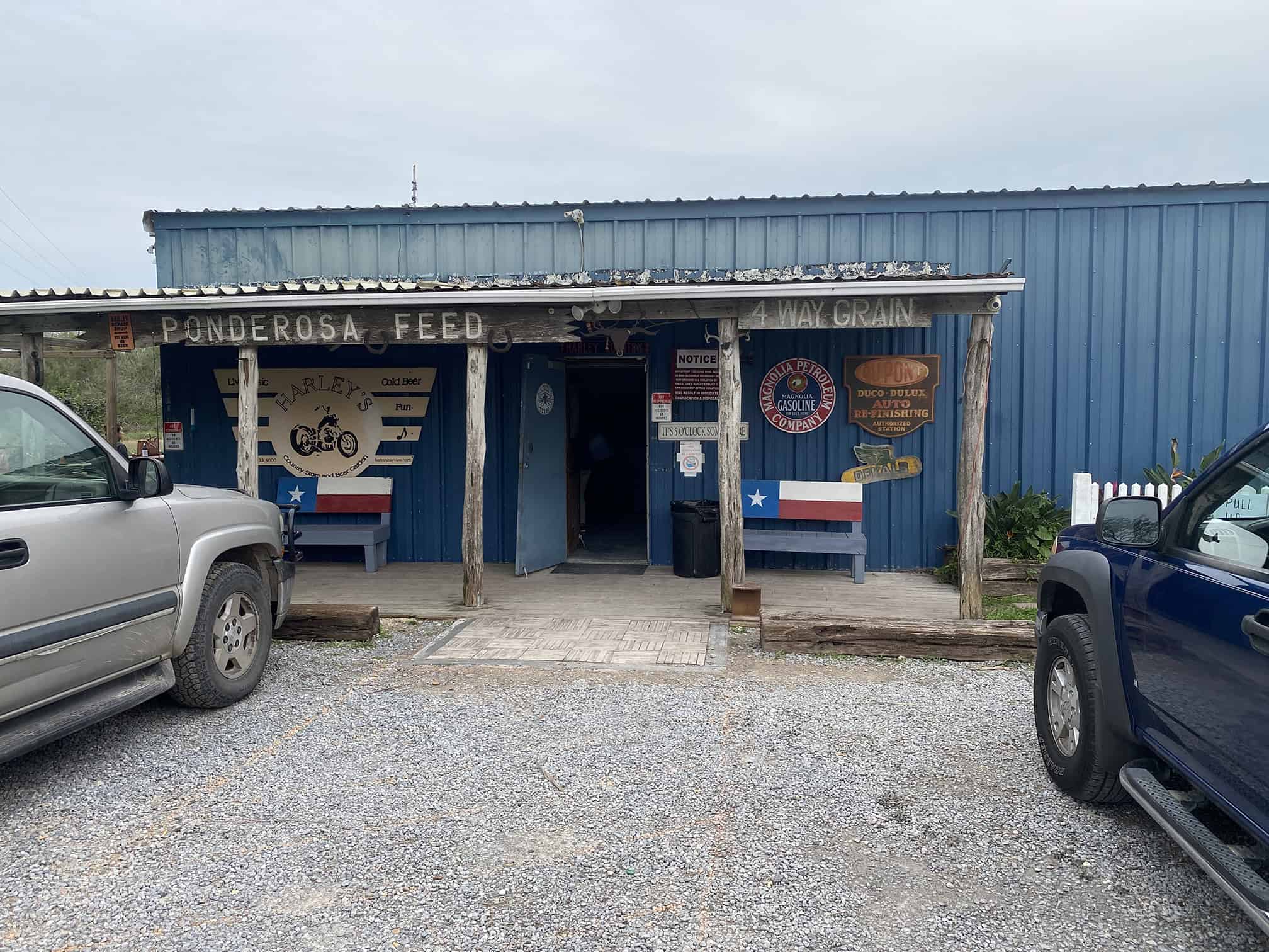 The Texas Bucket List Harley’s Beer Garden in Los Fresnos